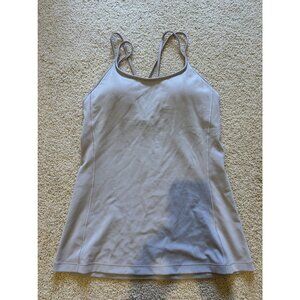 Lululemon Free To Be Tank - Size 8 - Gray/Purple